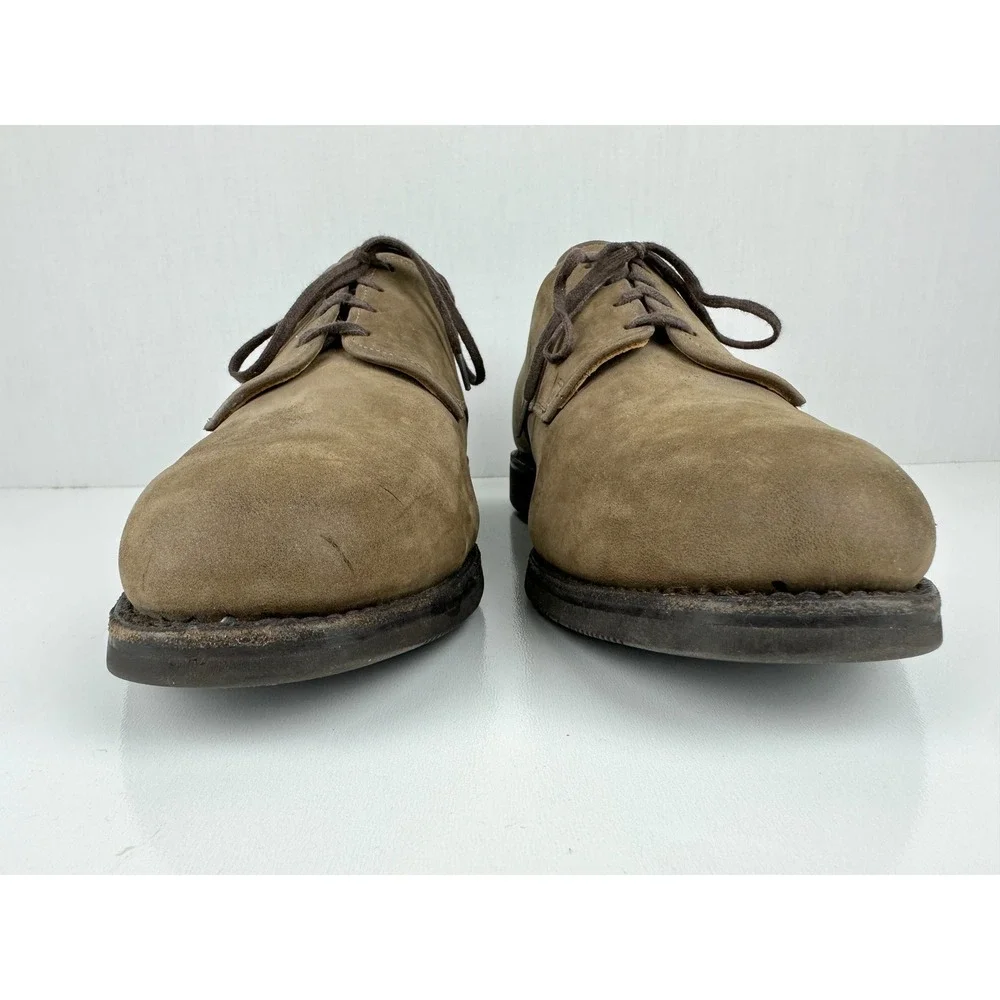 Allen Edmonds Corporate Casuals Mens‎ Brown Suede Oxford Shoes Size 12 D